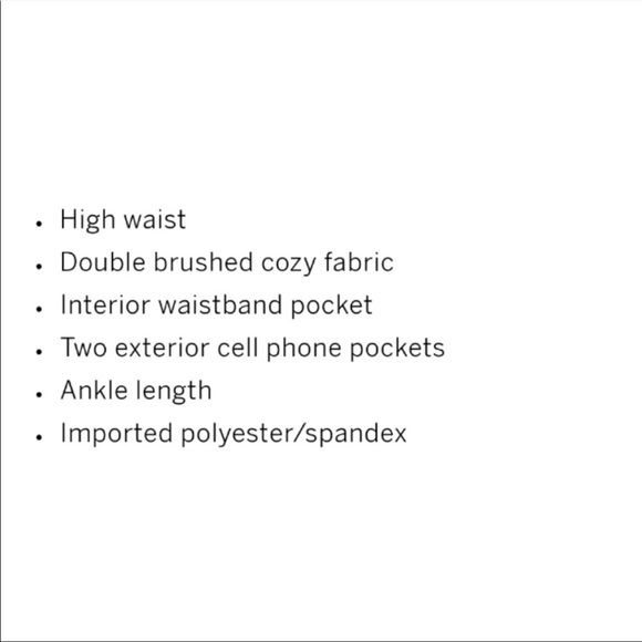 💗VS PINK GRAY EXTREME COZY FULL length Leggings - Picture 4 of 5